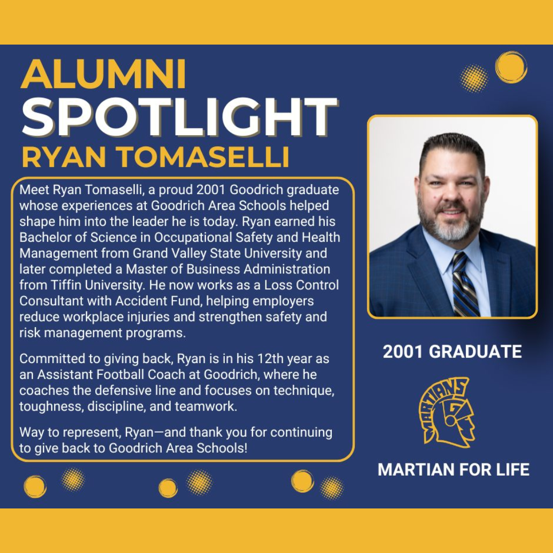 Alumni Spotlight - Ryan Tomaselli